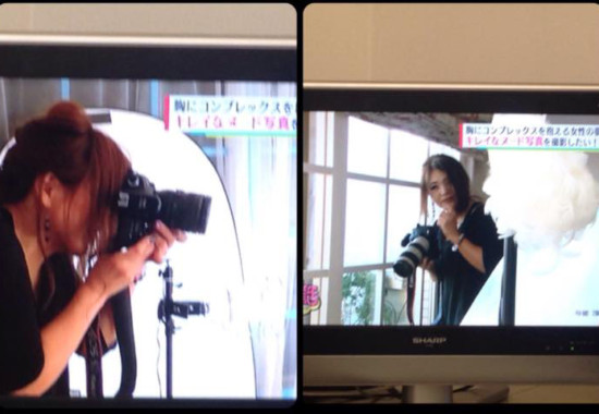 朝日放送取材